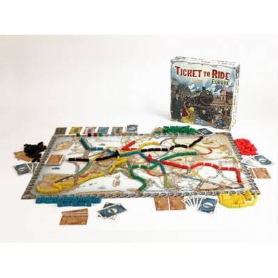 Купить Ticket to Ride. Европа. Настольная игра в БУКВАЕШКА